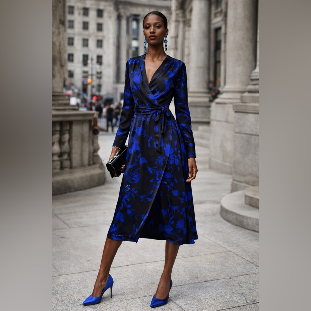 EQUIPMENT Cherylene Floral Wrap Dress